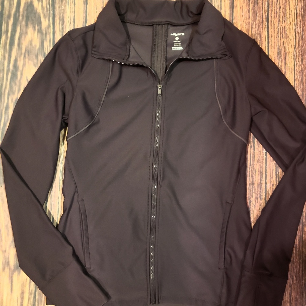 Layers athletic jacket